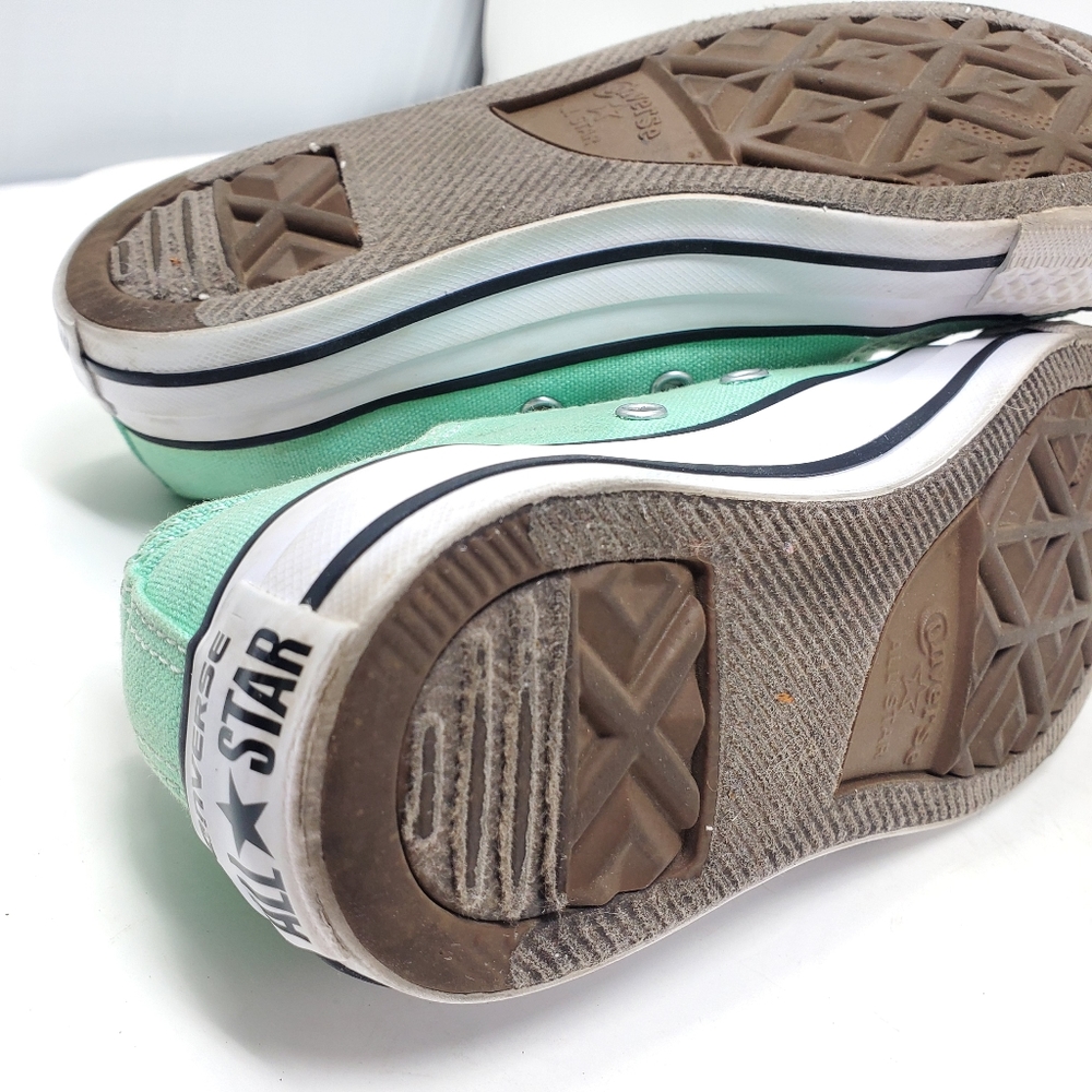 Converse pale green low back sneakers Size 6 - Picture 6 of 9